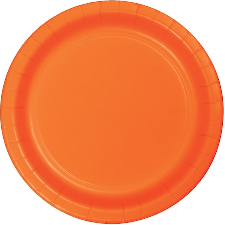 Touch Of Color Sunkissed Orange Banquet Plates, 10", 240PK 50191B